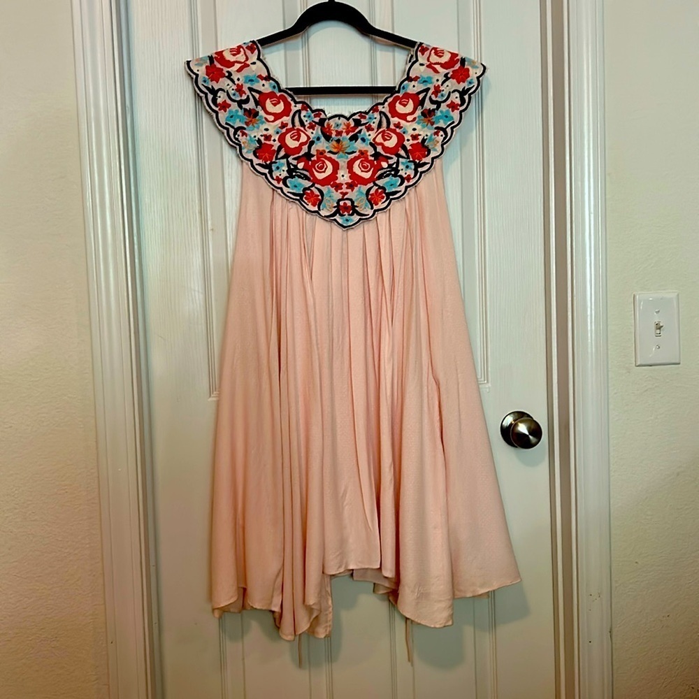 Free People - pink oversized top